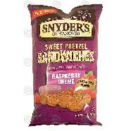 Snyder's Of Hanover Sweet Pretzel Sandwiches raspberry creme filled8oz