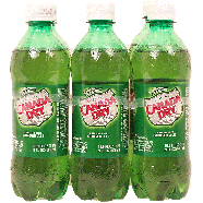 Canada Dry  ginger ale, 6-pack 1/2 liter bottles 3L