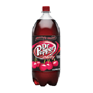 Dr Pepper  cherry flavored soda pop 2L
