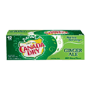 Canada Dry Ginger Ale Caffeine Free 12 Oz Cool Pack 12pk