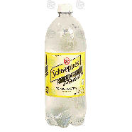 Schweppes  tonic water, contains quinine 1-L