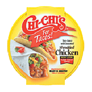 Chi-chi's Seasoned Shredded Chicken  w/Taco Sauce 1ct