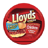 Lloyd's  Shredded Chicken, Original BBQ Sauce 16oz