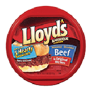 Lloyd's  Shredded Beef Original BBQ Sauce 15oz