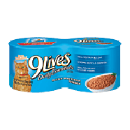 9 Lives  ocean whitefish dinner cat food, 4 5.5-ounce cans 4ct