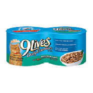 9 Lives Daily Essentials tender cuts with real chicken in gravy, 422oz