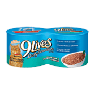 9 Lives  chicken & tuna dinner cat food, 4 5.5-ounce cans 4ct