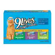 9 Lives Cat Food Variety Pack 5.5 Oz 12ct