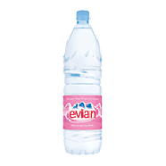 Evian  natural spring water 1.5-L