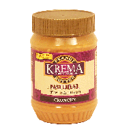 Krema Company  natural crunchy peanut butter 16oz
