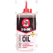 3 In 1 Oil  multi-purpose household oil  3fl oz