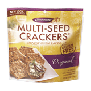 Crunchmaster  original multi-seed crackers, gluten free 4.5oz