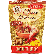 Ruth's Chia Goodness cranberry ginger hot or cold breakfast 12oz