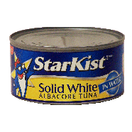 Starkist Tuna Solid White Albacore In Water 12oz