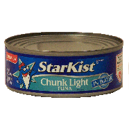 Starkist  chunk light tuna in water  5oz