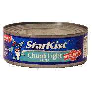 Starkist  chunk light tuna in vegetable oil  5oz