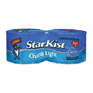 Starkist  chunk light tuna in water  4pk
