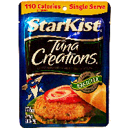 Starkist Tuna Creations herb & garlic lightly marinated premium c 2.6oz