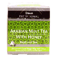 Dilmah Exceptional arabian mint tea with honey, real leaf tea, 21.41oz