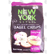 New York Style Bagel Crisps bagel crisps, everything 7.2-oz