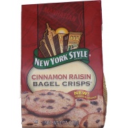 New York Style Bagel Chips cinnamon raisin 6oz