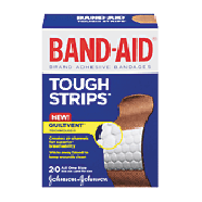 Johnson & Johnson Band-Aid tough strips; bandages, all one size  20ct