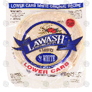 Lawash Original Recipe lower carb white loaves, now with flax, 6 12-oz