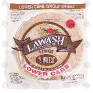 Lawash Original Recipe lower carb whole wheat loaves, now with fl12-oz