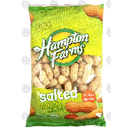 Hampton Farm  salted & roasted peanuts in shell 8oz