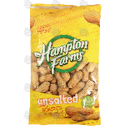 Hampton Farm  unsalted roasted peanuts 8oz