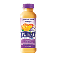 Naked  protein mango juice smoothie, no sugar added 15.2fl oz