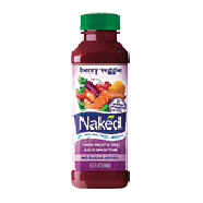 Naked berry veggie 100% juice smoothie, no sugar added 15.2fl oz