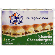 White Castle The Original Slider jalapeno cheeseburgers, 100% bee11-oz