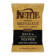 Kettle Chips Krinkle Cut salt & fresh ground pepper  8.5oz