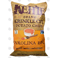Kettle Chips Krinkle Cut carolina bbq potato chips  8.5oz