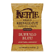 Kettle Chips Krinkle Cut buffalo bleu potato chips  8.5oz