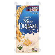 Rice Dream  original enriched with calcium & vitamin d, rice d32-fl oz