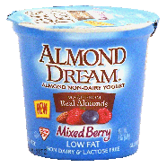 Almond Dream  low fat non-dairy & lactose free mixed berry made fro6oz