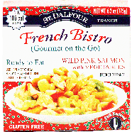 St. Dalfour French Bistro wild salmon with vegetables, ready to e 6.2oz