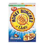 Post Honey Bunches of Oats crispy flakes, crunchy oat clusters &14.5oz