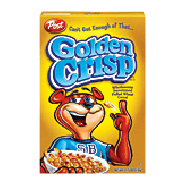 Post Golden Crisp puffed wheat cereal, sweetened 14.75oz