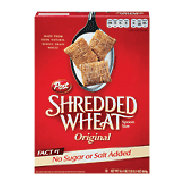 Post  shredded wheat original, spoon size 16.4oz