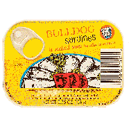 Bull Dog  sardines in mustard sauce 3.75oz