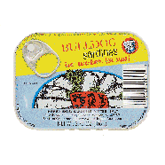 Bull Dog  sardines in water  3.75oz