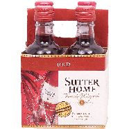 Sutter Home Family Vineyards red wine of Napa Valley, 12.5% alc. by4pk