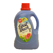 Final Touch  original fabric softener, spring fresh, 60 loads  120fl oz