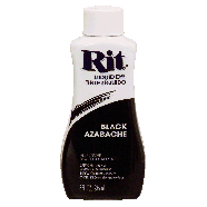Rit  all-purpose liquid dye, black  8fl oz