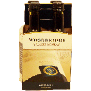 Woodbridge by Robert Mondavi merlot wine of California, 13.5% alc. 4pk