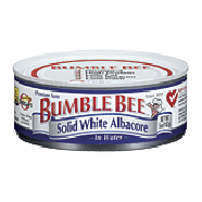 Bumble Bee  solid white albacore in water  5oz