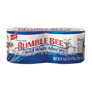 Bumble Bee  solid white albacore in water  4pk